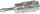 Kupplungsdose (NW2,7) 4mm Schlauch, Edelstahl