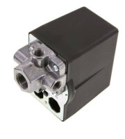 Kompressor-Druckschalter G 1/2", 6 - 16 bar (mit Drehschalter)