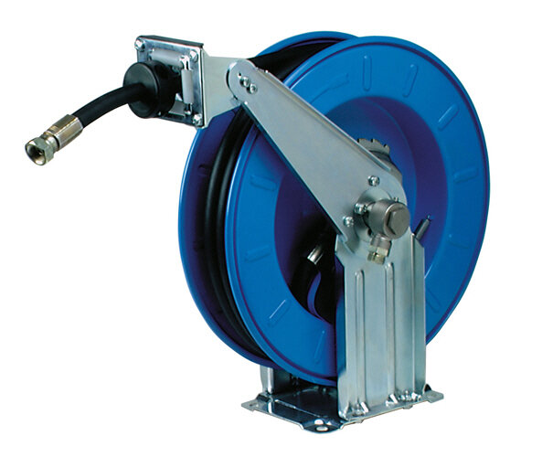 Automatischer Schlauchaufroller mit 10m Schlauch Rapid
