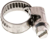 9mm Schlauchschelle 10 - 16mm, Edelstahl 1.4301 (W4) (NORMA)