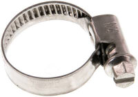 9mm Schlauchschelle 16 - 27mm, Edelstahl 1.4301 (W4) (NORMA)