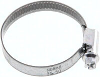 9mm Schlauchschelle 35 - 50mm, Stahl verzinkt (W1) (NORMA)