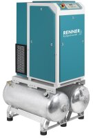 RENNER Schraubenkompressor RSD-PRO 7,5 | 2x90 Liter...