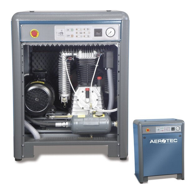 AEROTEC Kolbenkompressor Silent Basis PRO B-AK30-10 mit ST Schaltung 560 l/ min