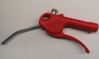 Ausblaspistole, gestreckte Form, Kunststoff, mit Drosselschraube *Abverkauf Restbestand